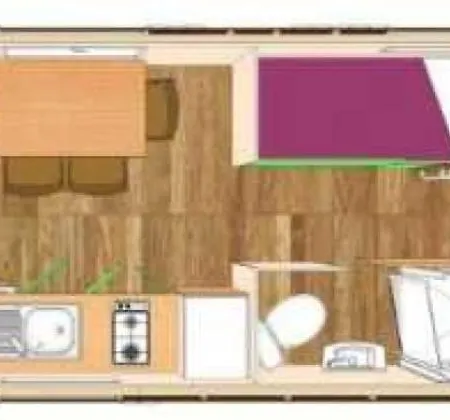 Roulotte 5 Etoiles - Piscine - Eebcfi *
